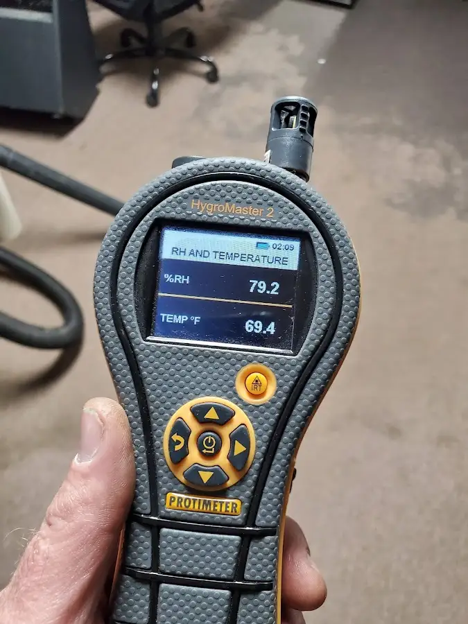 Moisture meter humidity assessment for Fire & Smoke Damage Restoration in Bullskin